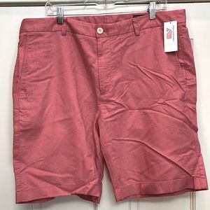 Vinyard Vines 9” Inseam short flat front khaki stretch